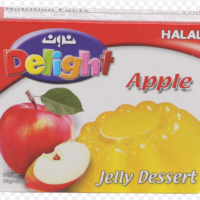 نون ديلايت حلوى جيلو بالتفاح 85 غم