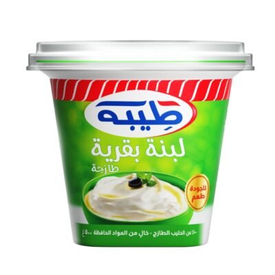 طيبة لبنة 9% دسم 500 غرام من فئة اللبن واللبنة