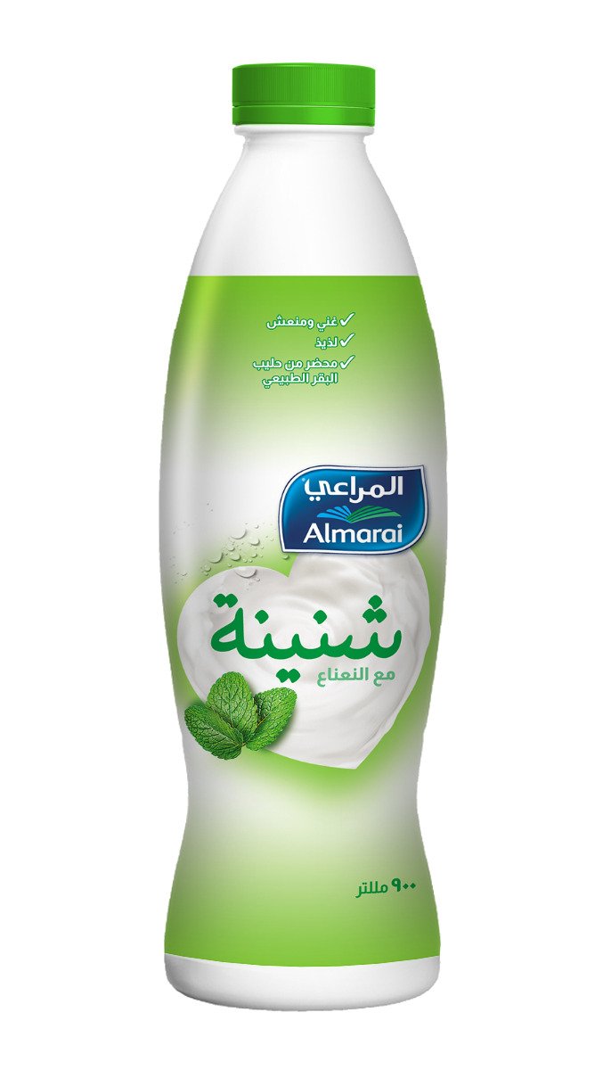 المراعي شنينة مع نعنع، 900 مل