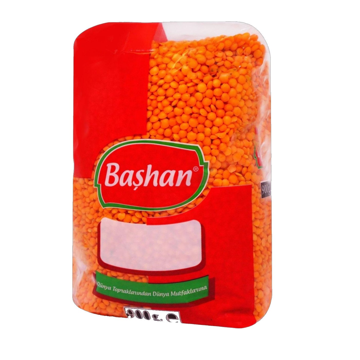 باشان عدس كرة قدم احمر 900 غم