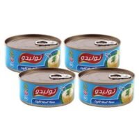 توليدو لحم تونا خفيف 4 قطع * 120 جرام
