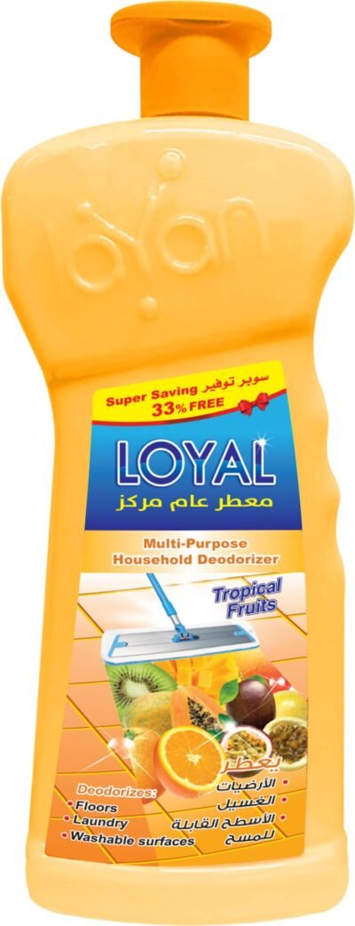 لويال مزيل رائحة متعدد الاستخدامات برائحة الفواكه الاستوائية، 2100 مل