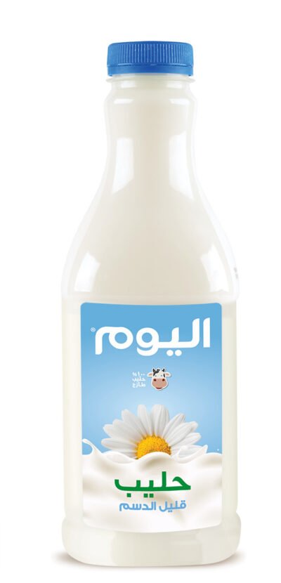 اليوم حليب طازج قليل الدسم 1.5%، 1 لتر