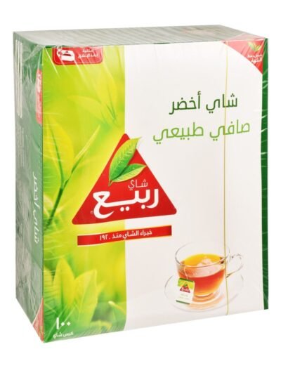 شاي أخضر طبيعي ربيع، 100 كيس